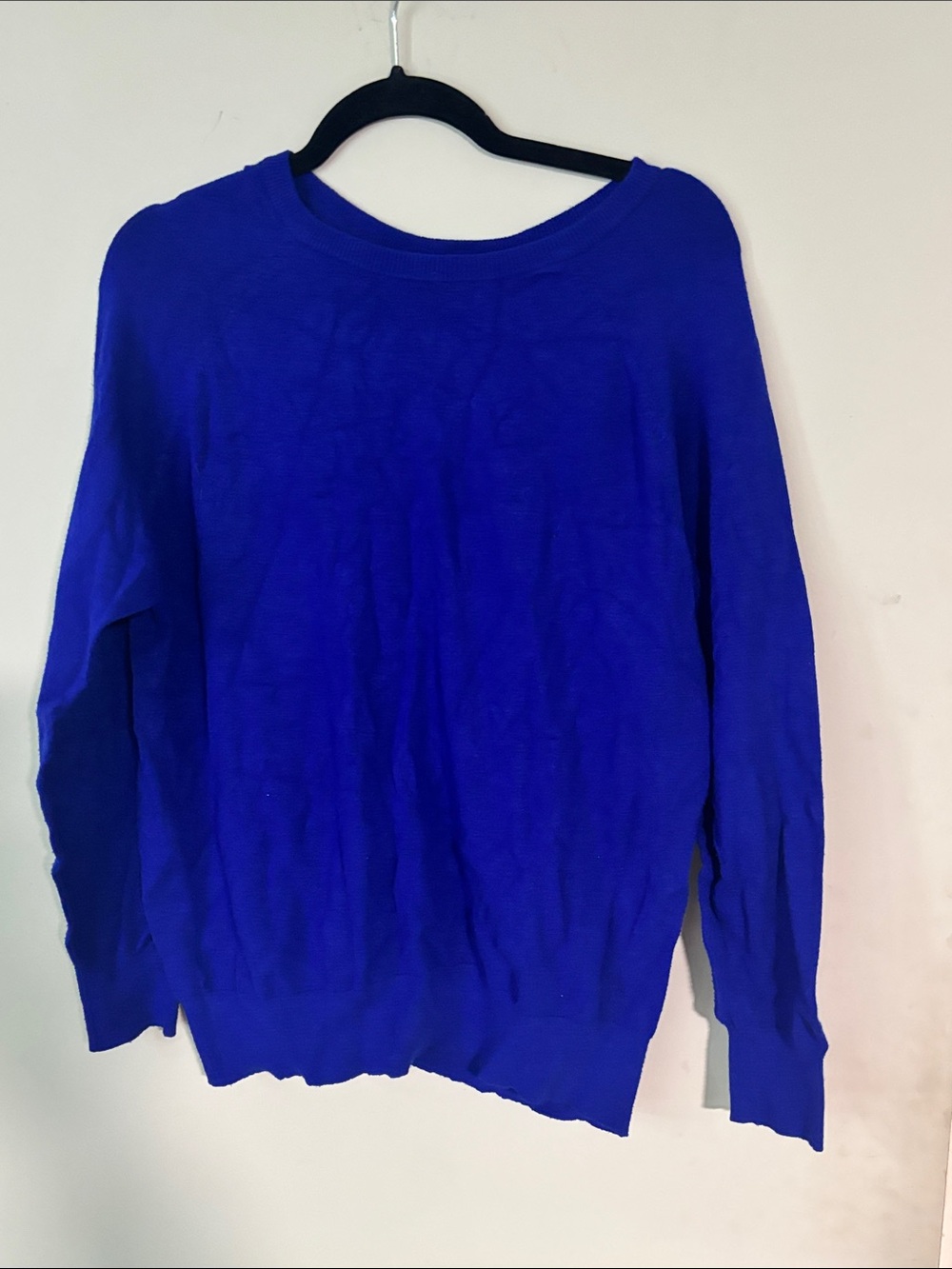 torrid Royal Blue Scoopneck Crew Sweater